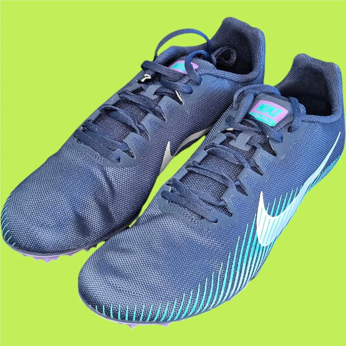 Nike shoes - Nike Zoom Rival M 9 - AH1020-406 - OBSIDIAN/METALLIC SILVER 0
