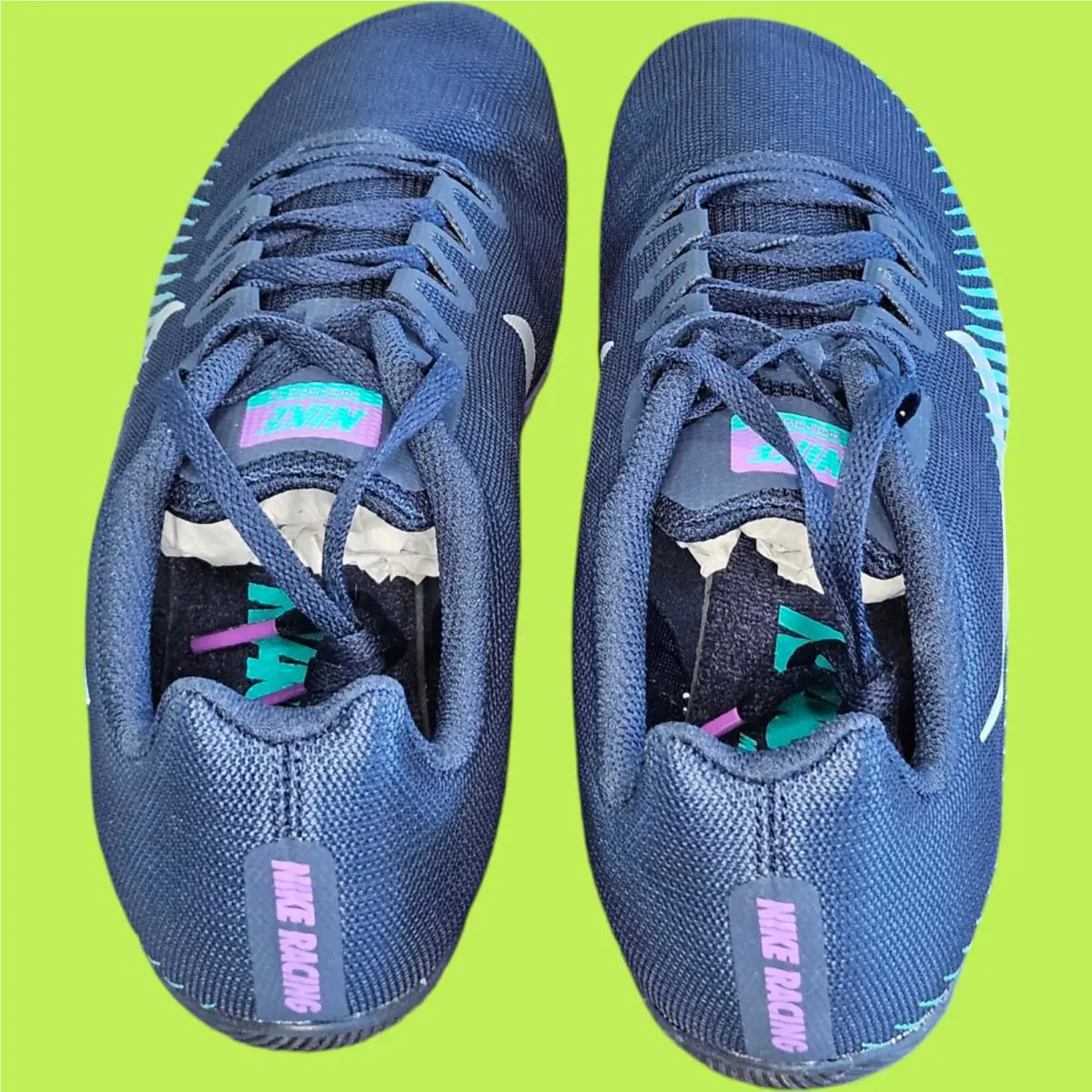 Nike shoes - Nike Zoom Rival M 9 - AH1020-406 - OBSIDIAN/METALLIC SILVER 3