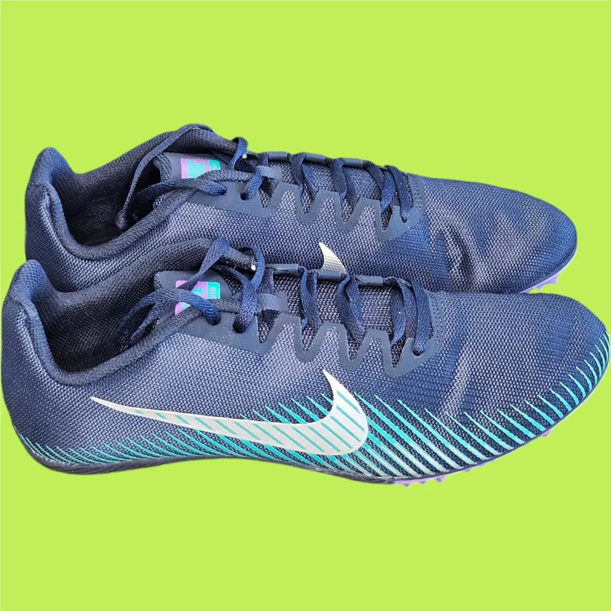 Nike shoes - Nike Zoom Rival M 9 - AH1020-406 - OBSIDIAN/METALLIC SILVER 5
