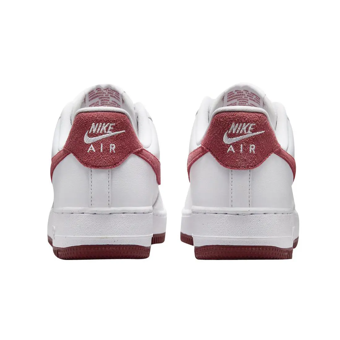 Nike shoes - Nike Air Force 1 `07 - WHITE/ADOBE-TEAM RED-DRAGON RED - F07626-100 4