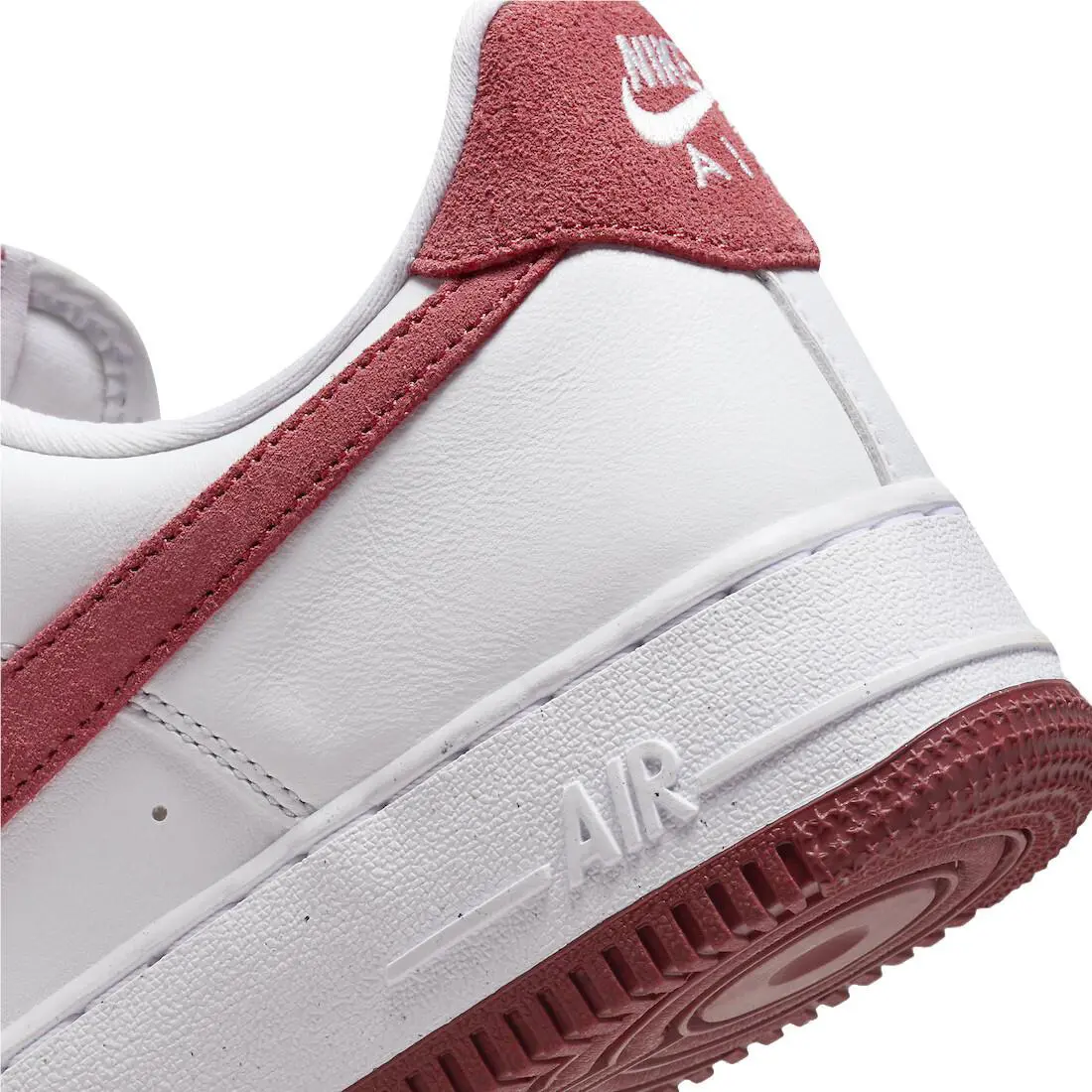 Nike shoes - Nike Air Force 1 `07 - WHITE/ADOBE-TEAM RED-DRAGON RED - F07626-100 5