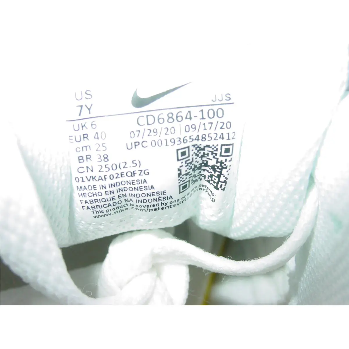 Nike shoes - Nike Air Max 90 LTR - White (UPC: 193654852412) 8