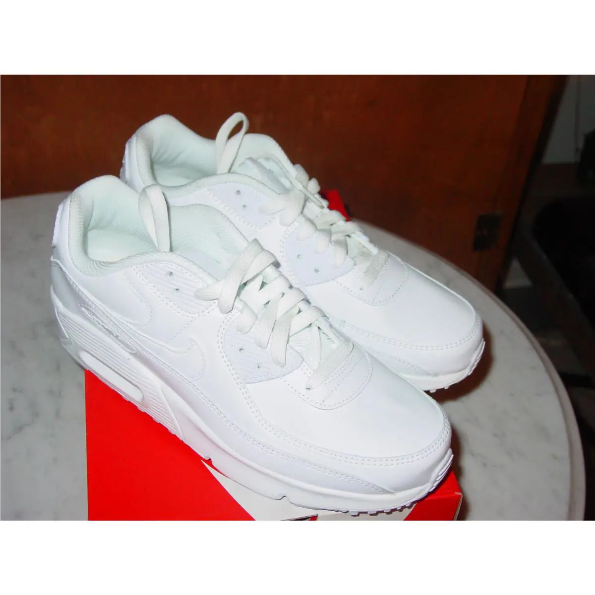 Nike shoes - Nike Air Max 90 LTR - White (UPC: 193654852412) 0