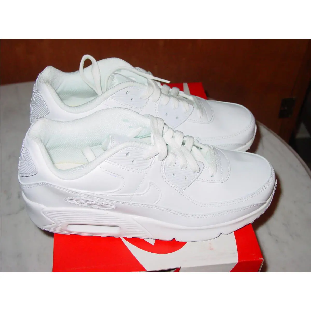 Nike shoes - Nike Air Max 90 LTR - White (UPC: 193654852412) 2