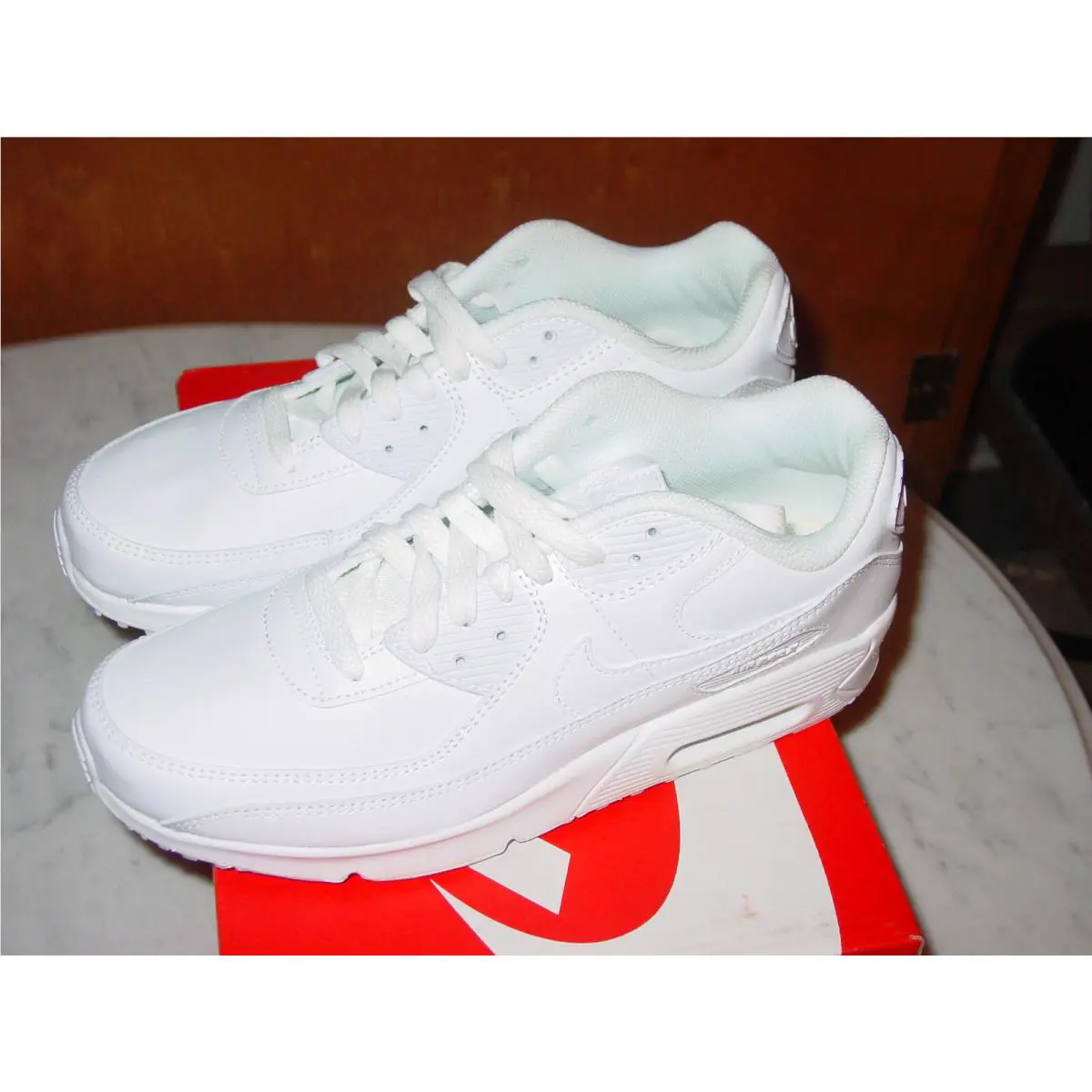 Nike shoes - Nike Air Max 90 LTR - White (UPC: 193654852412) 4