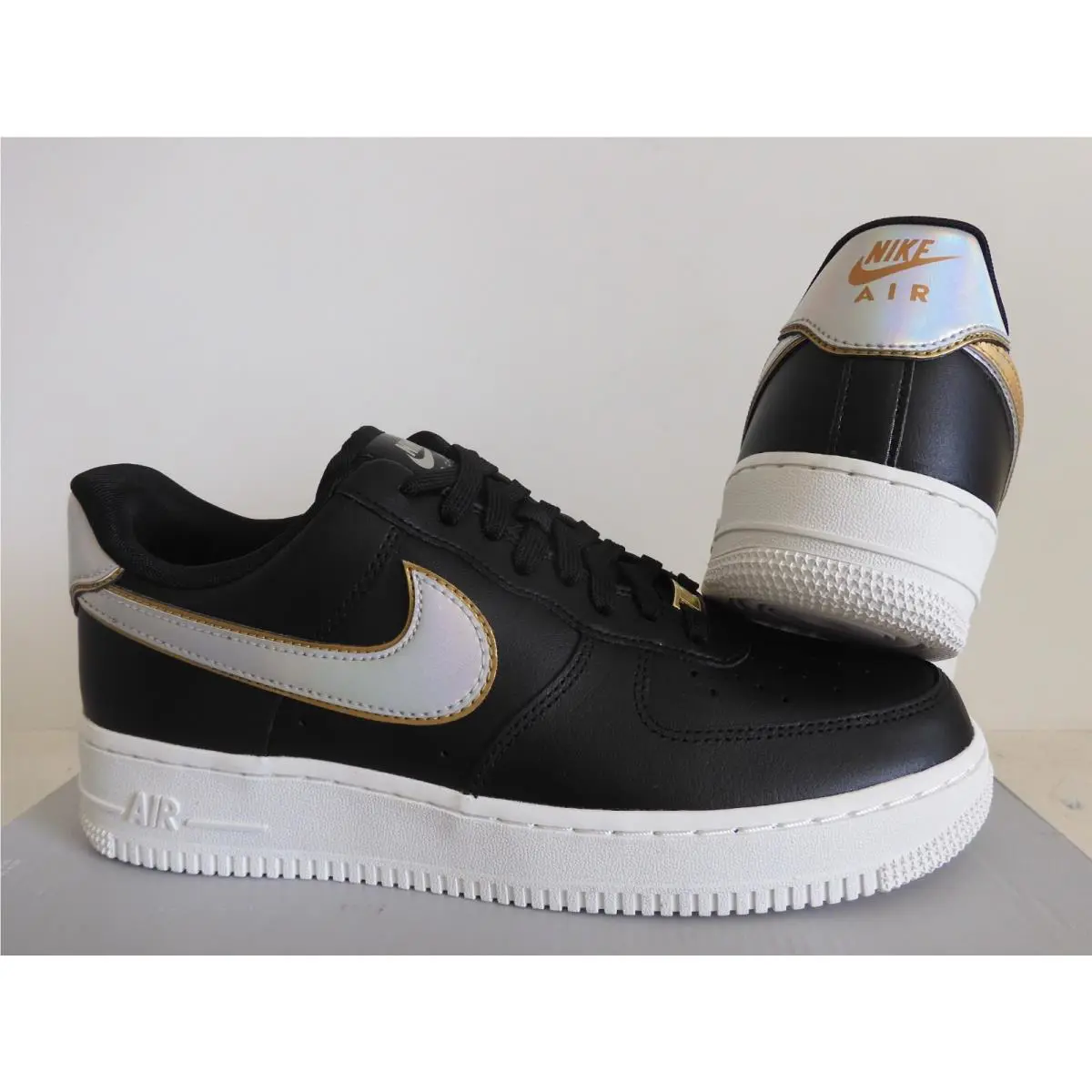 Nike shoes - Nike Air Force 1 `07 - AR0642-002 - Black (UPC: 191887655206) 0