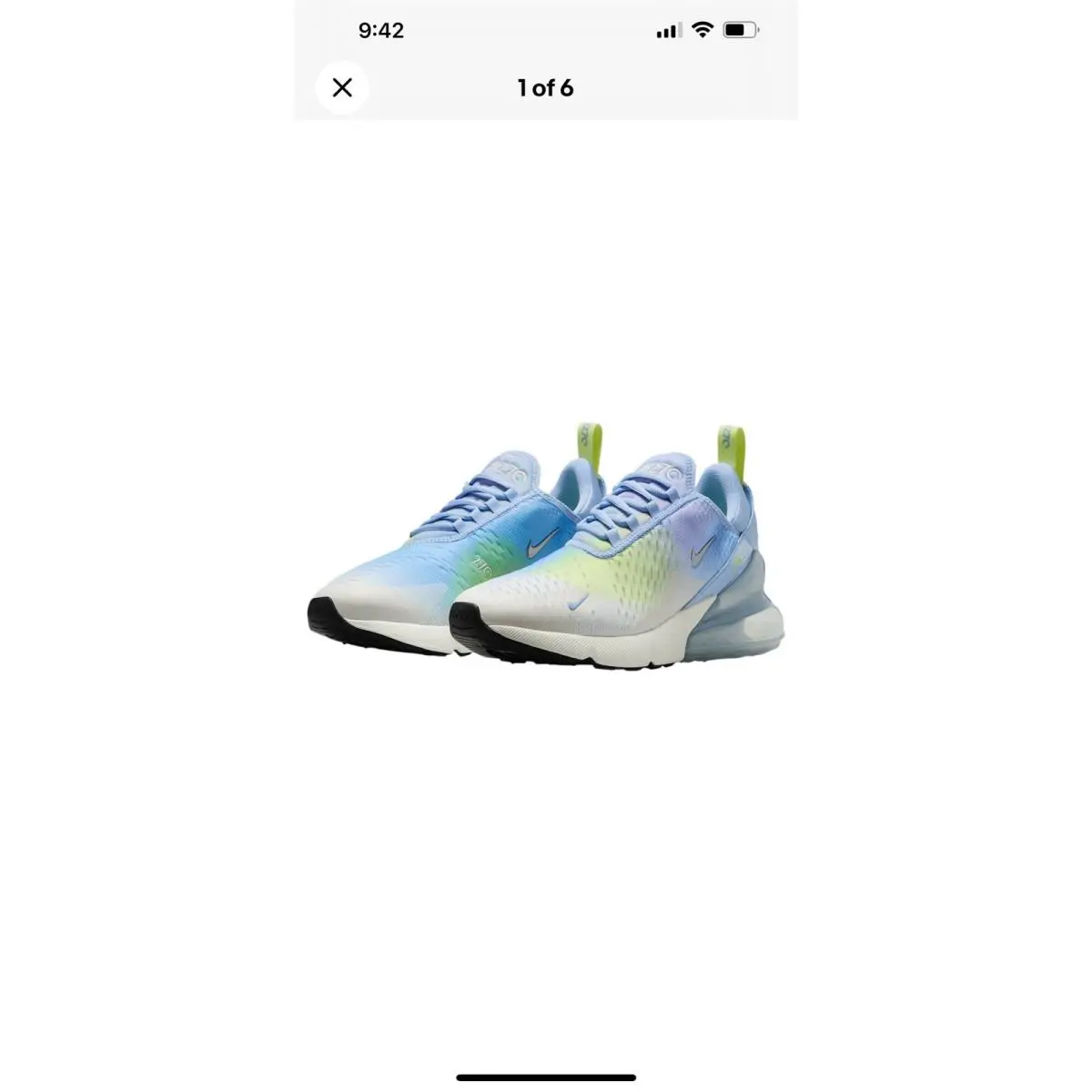 Nike shoes - Nike Air Max 270 - Air Max - IB7937-468 - Blue 2