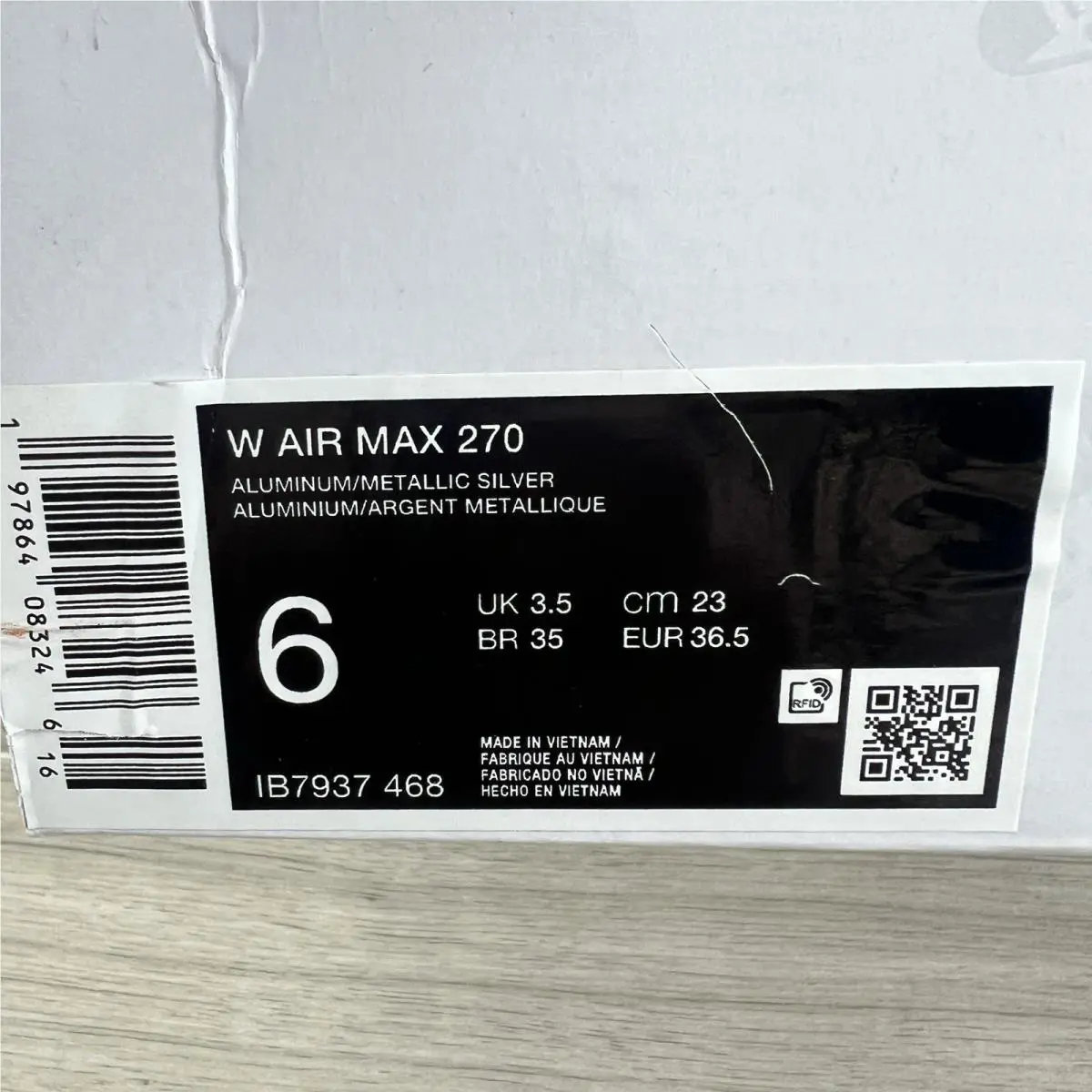 Nike shoes - Nike Air Max 270 - Air Max - IB7937-468 - Blue 8