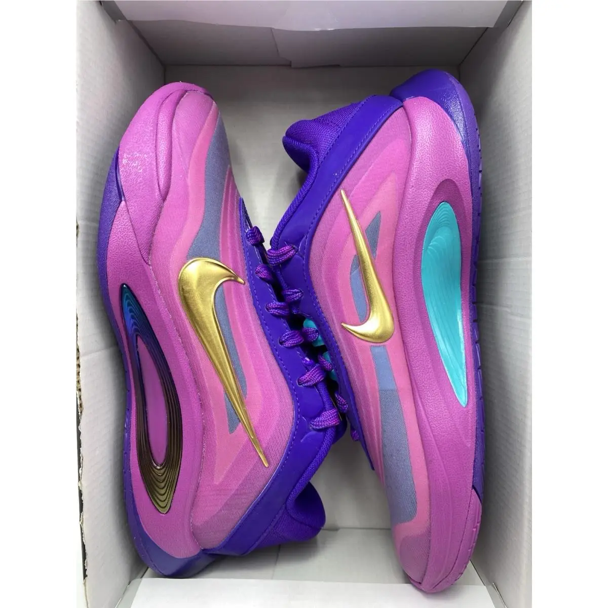 Nike shoes - Nike A`One Fierce - Fierce - FZ8605 500 - Fierce Purple/Metallic Gold (UPC: 198480955337) 5