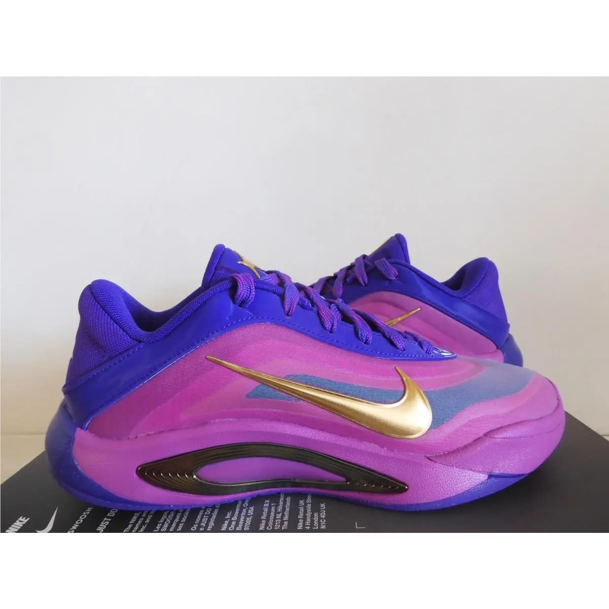 Nike shoes - Nike A`One Fierce - Fierce - FZ8605 500 - Fierce Purple/Metallic Gold (UPC: 198480955337) 0