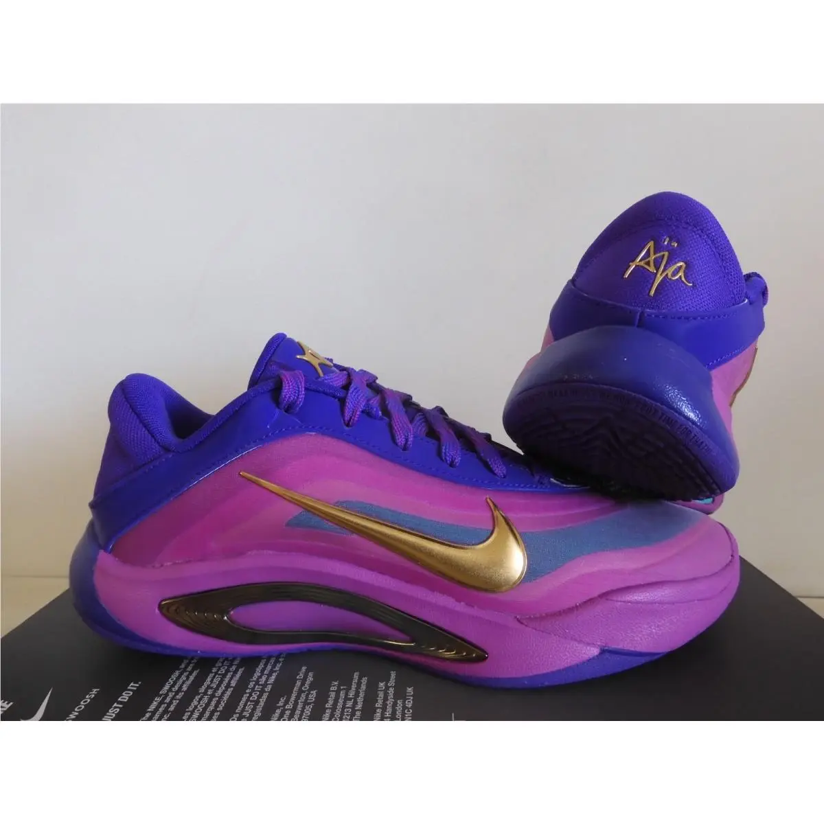 Nike shoes - Nike A`One Fierce - Fierce - FZ8605 500 - Fierce Purple/Metallic Gold (UPC: 198480955337) 1