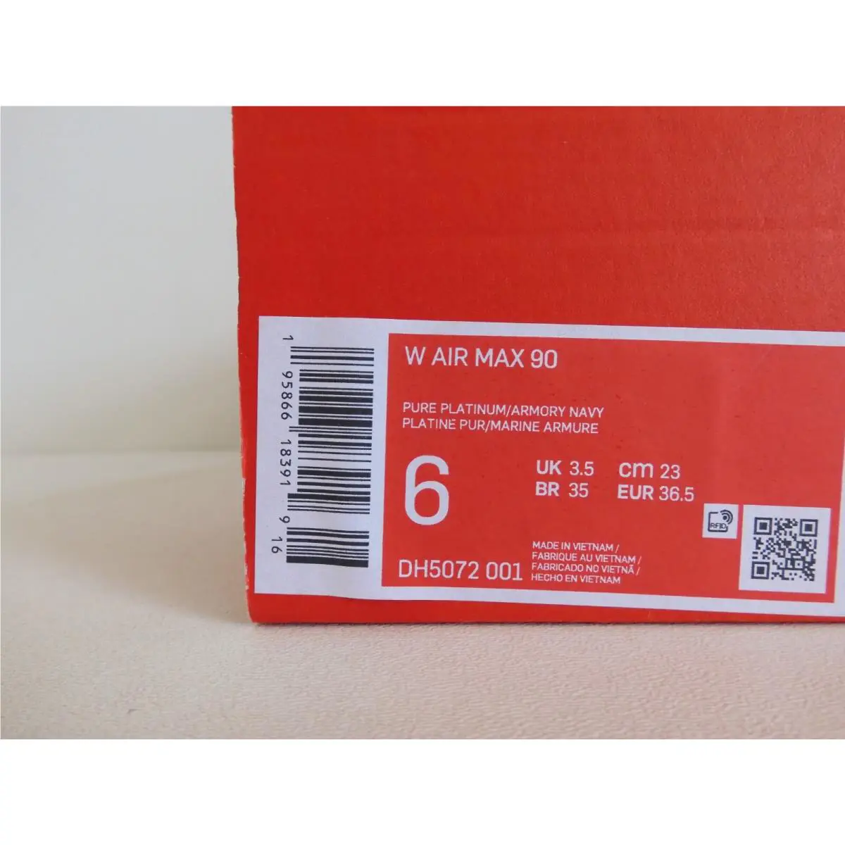 Nike shoes - Nike Air Max 90 - Air Max - Gray (UPC: 195866183919) 3
