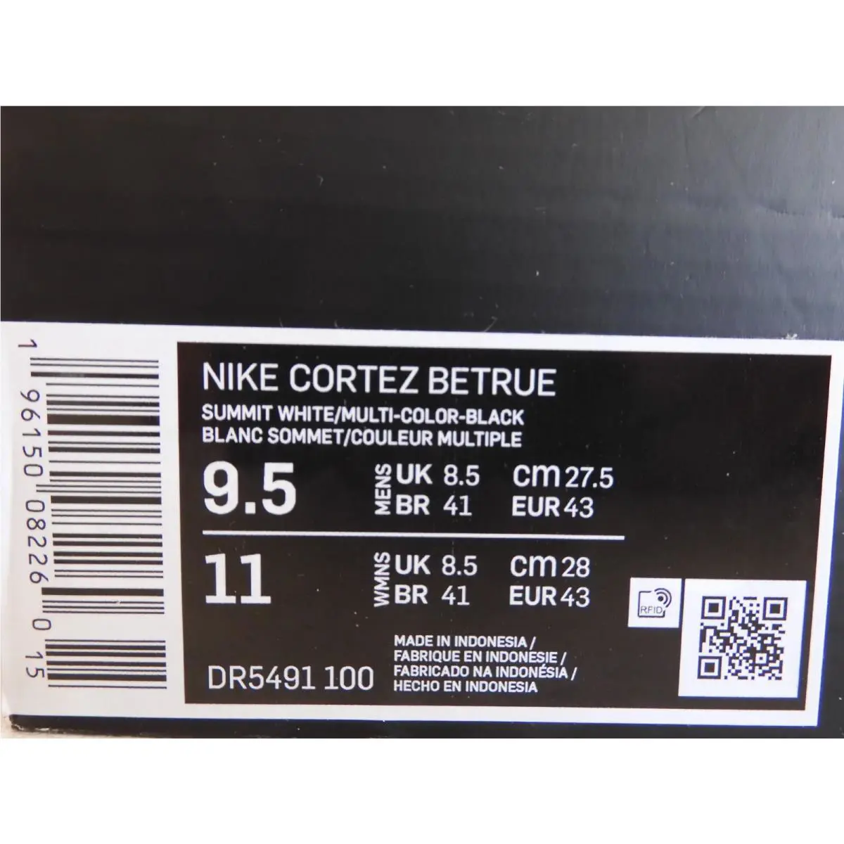 Nike shoes - Nike Cortez - Cortez - White (UPC: 196150082260) 3