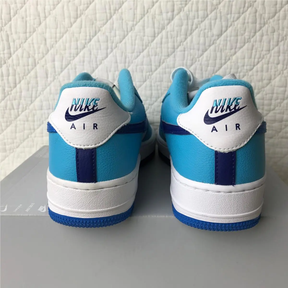 Nike shoes - Nike Air Force 1 LV8 GS - DZ2660-100 - White/Photo blue 4