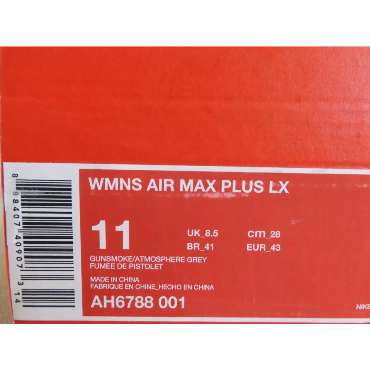 Nike shoes - Nike Air Max Plus - Air Max Plus - AH6788-001 - Gray (UPC: 888407409073) 3