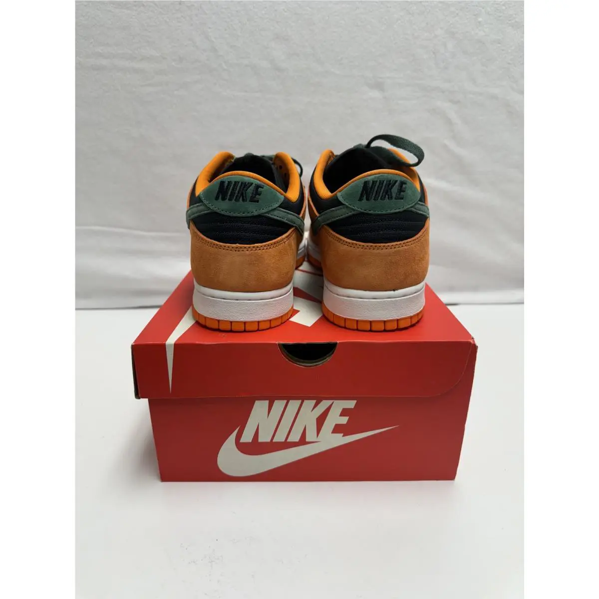 Nike shoes - Nike Dunk Low - Dunk Low - DA1469-001 - Orange, Manufacturer: Black/ Nori-Ceramic 9