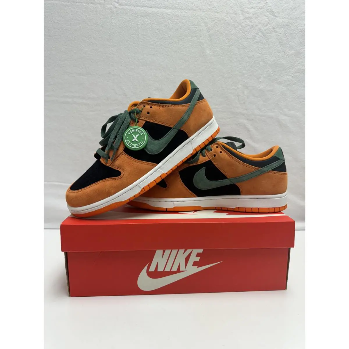 Nike shoes - Nike Dunk Low - Dunk Low - DA1469-001 - Orange, Manufacturer: Black/ Nori-Ceramic 1