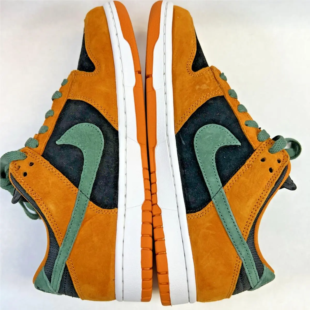 Nike shoes - Nike Dunk Low - Dunk Low - DA1469-001 - Orange, Manufacturer: Black/ Nori-Ceramic 12