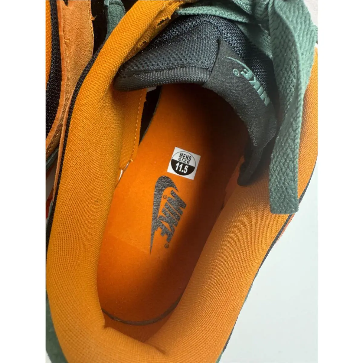 Nike shoes - Nike Dunk Low - Dunk Low - DA1469-001 - Orange, Manufacturer: Black/ Nori-Ceramic 11