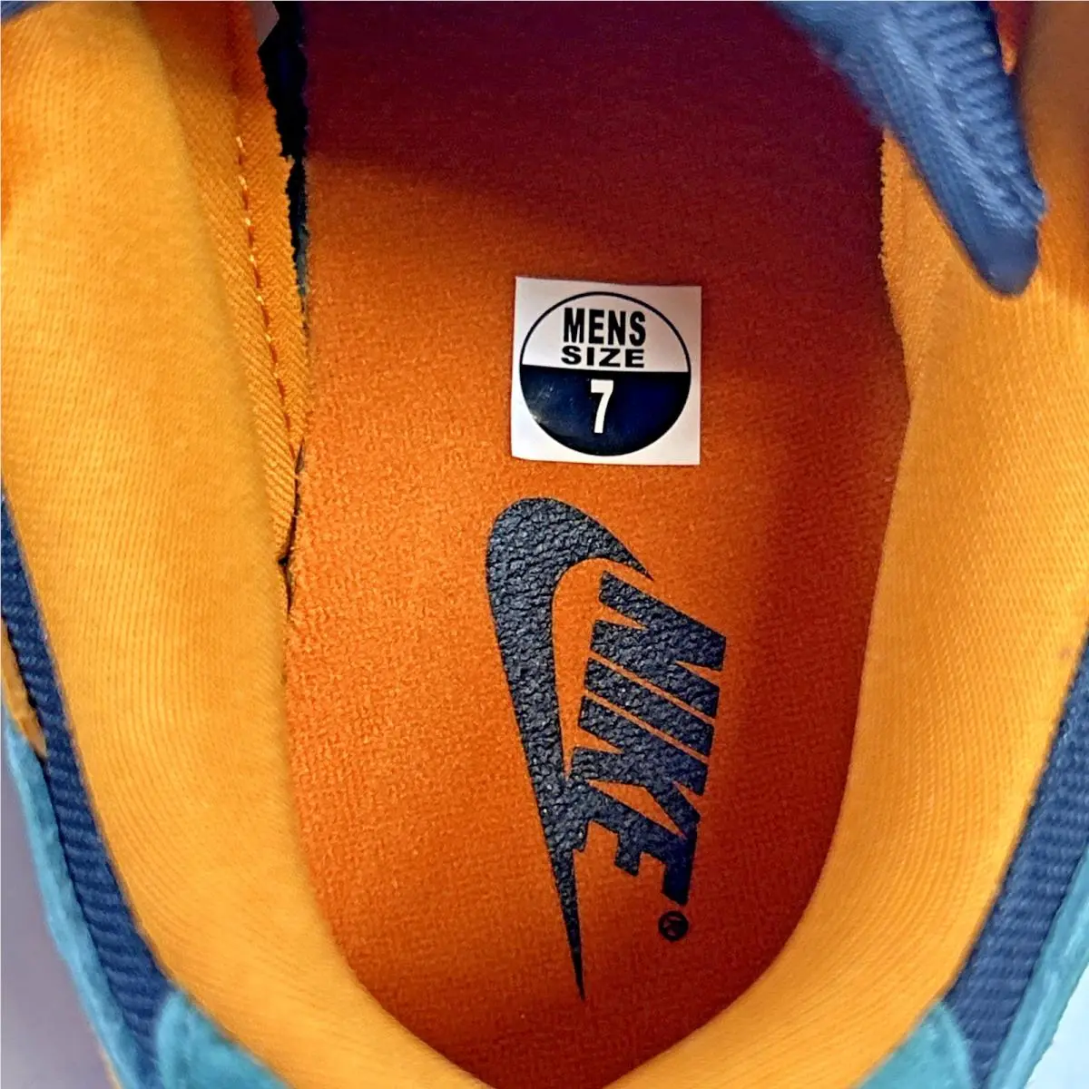 Nike shoes - Nike Dunk Low - Dunk Low - DA1469-001 - Orange, Manufacturer: Black/ Nori-Ceramic 10