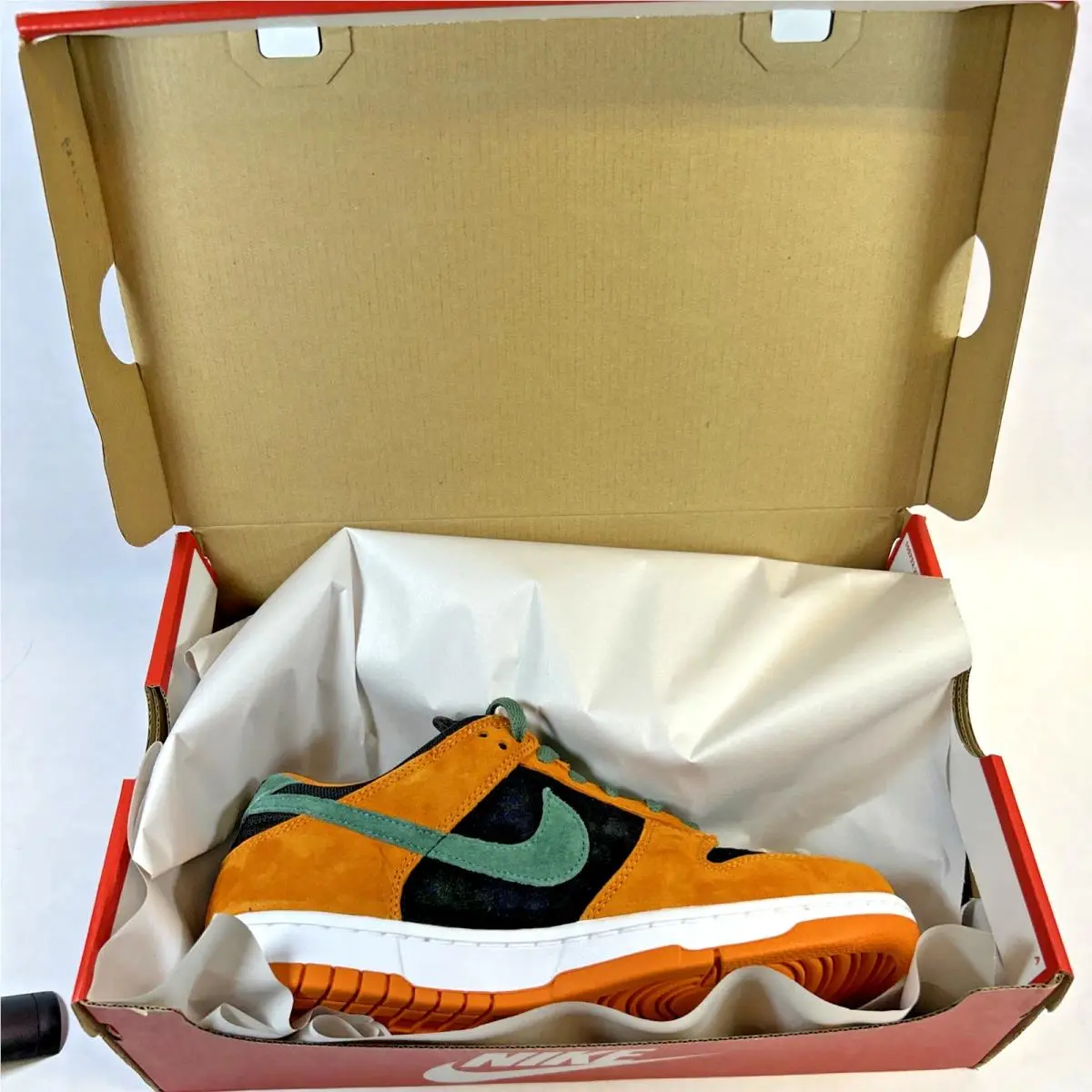 Nike shoes - Nike Dunk Low - Dunk Low - DA1469-001 - Orange, Manufacturer: Black/ Nori-Ceramic 18