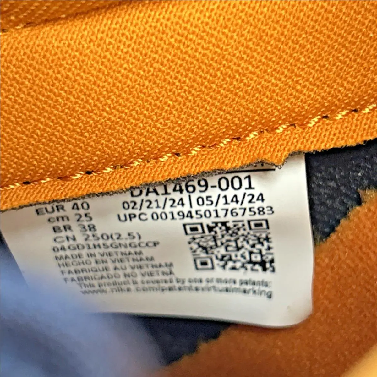 Nike shoes - Nike Dunk Low - Dunk Low - DA1469-001 - Orange, Manufacturer: Black/ Nori-Ceramic 2
