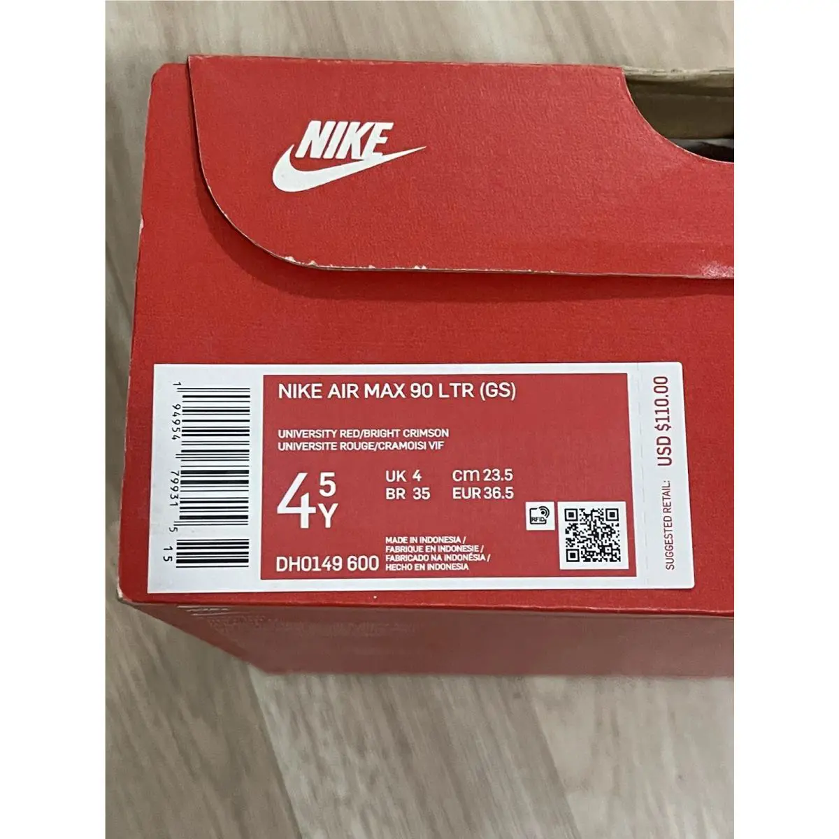 Nike shoes - DH0149-600 - DH0149-600 - Red (UPC: 0194954799315) 9