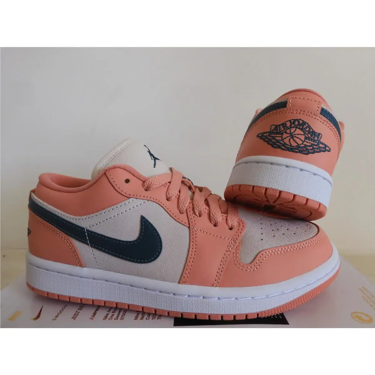 Nike shoes - Air Jordan 1 Low - Air Low - DC0774-800 - Pink (UPC: 195866344181) 1