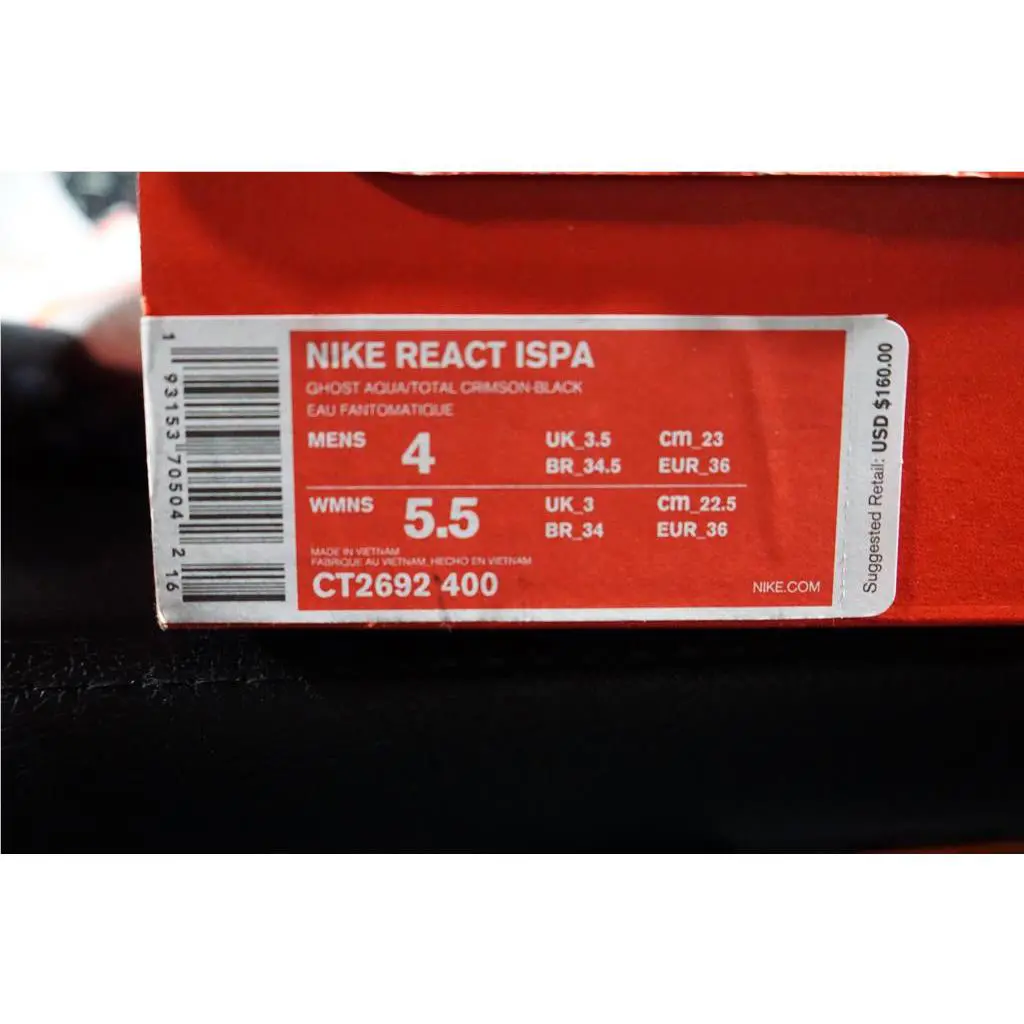 Nike shoes - Nike React - React - CT2692-400 - White 4