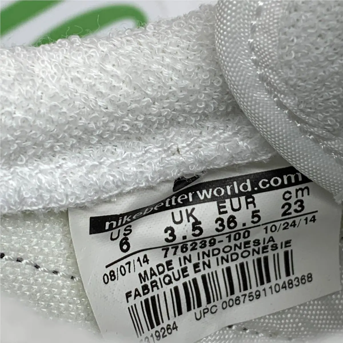 Nike shoes - Nike All Court SP / A.P.C. - 776239 100 - White (UPC: 675911048368) 4