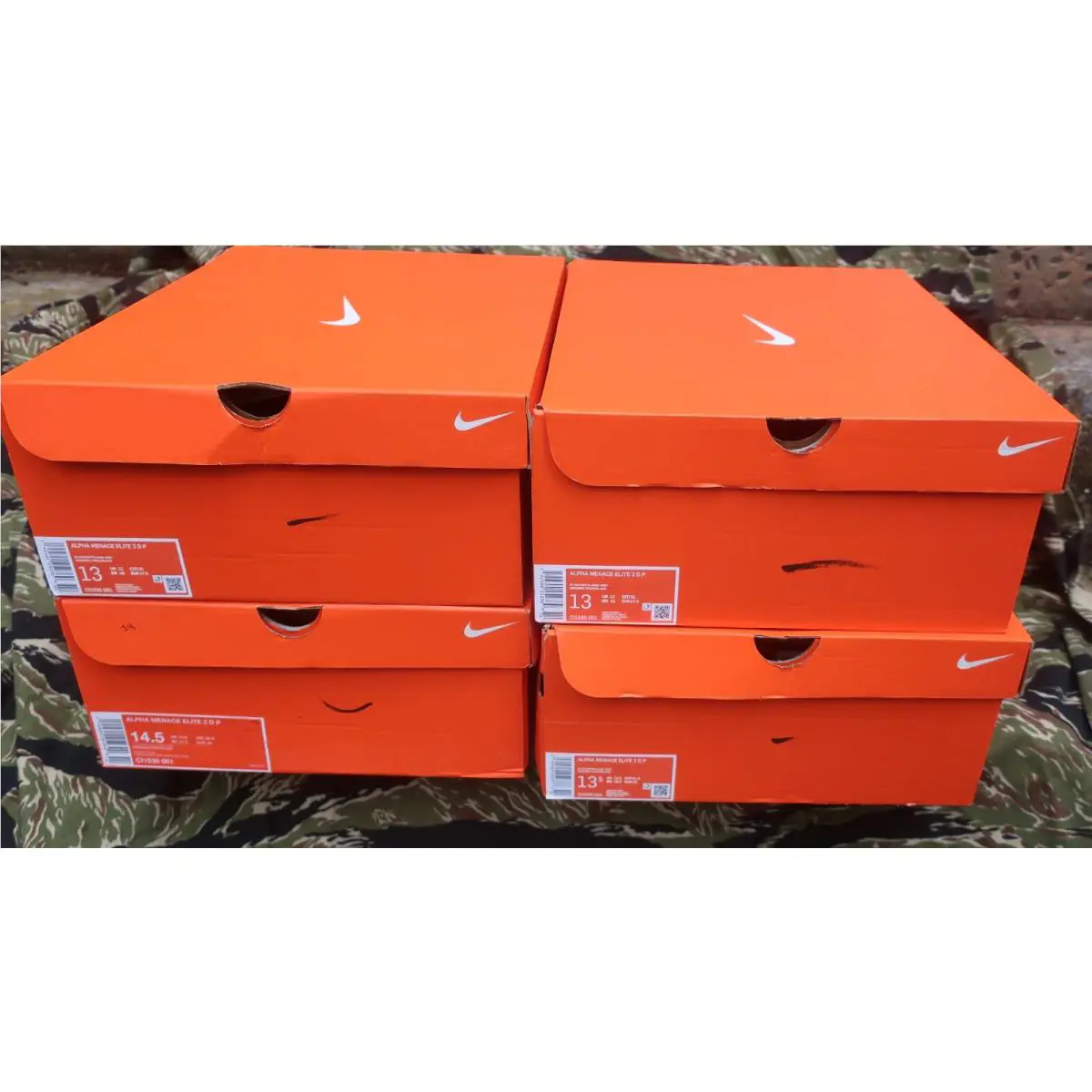 Nike shoes - Nike Alpha Menace - Alpha Menace - CI1530001 - Black (UPC: 192500252369) 8