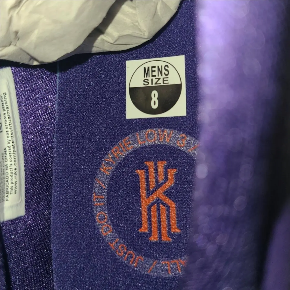 Nike shoes - Nike Kyrie Low 3 - Kyrie Low - CJ1286-500 - Purple 9