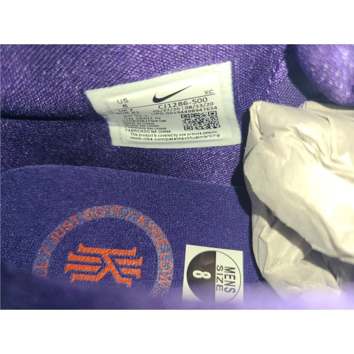 Nike shoes - Nike Kyrie Low 3 - Kyrie Low - CJ1286-500 - Purple 13