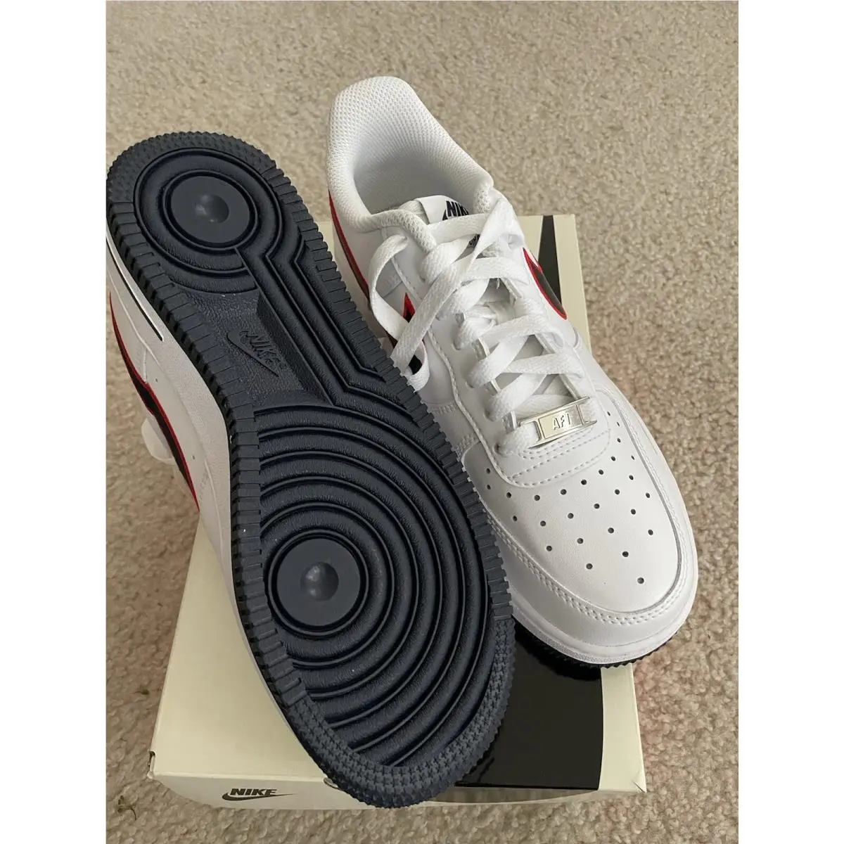 Nike shoes - Nike Air Force 1 `07 - FJ0710-100 - White (UPC: 196608090618) 1