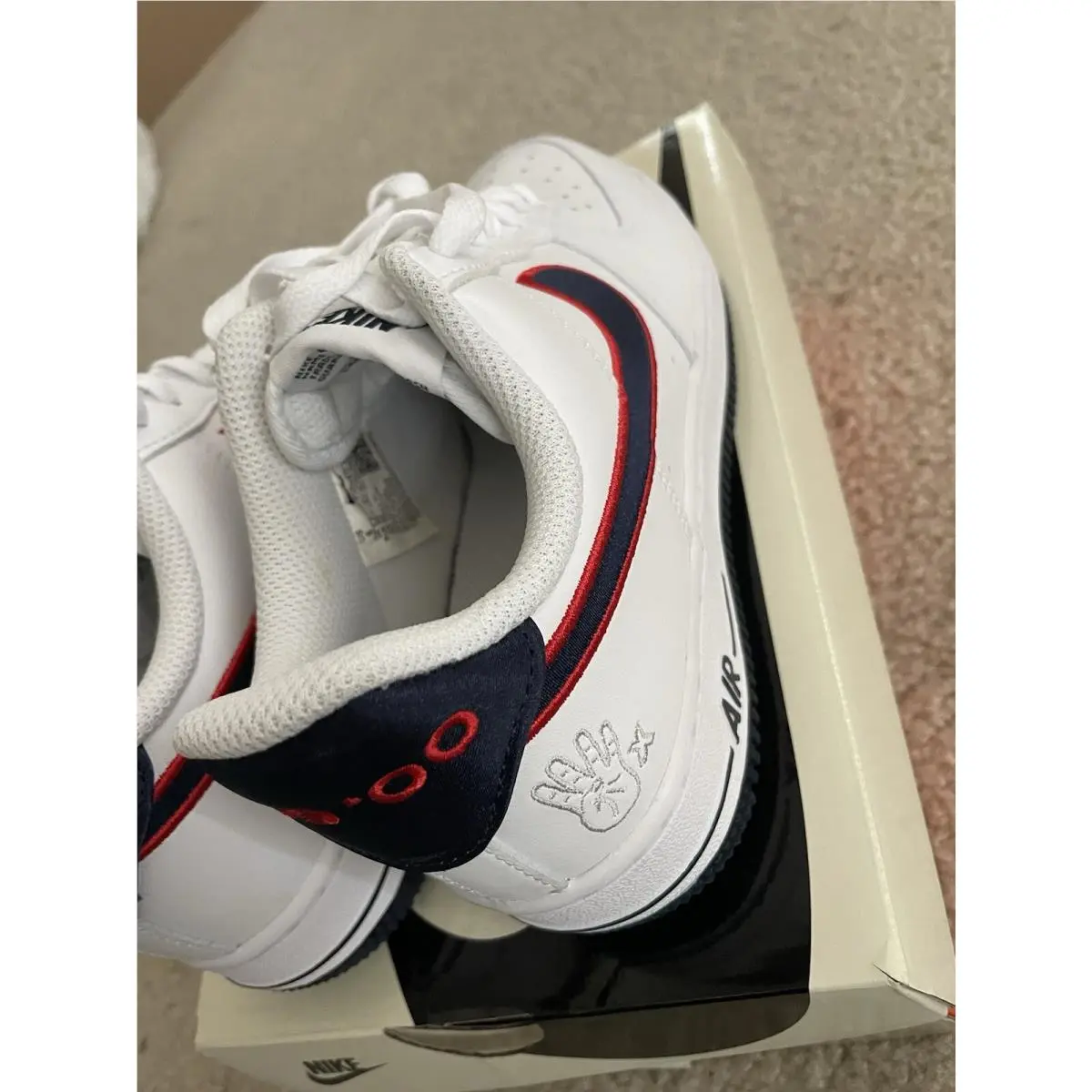 Nike shoes - Nike Air Force 1 `07 - FJ0710-100 - White (UPC: 196608090618) 3