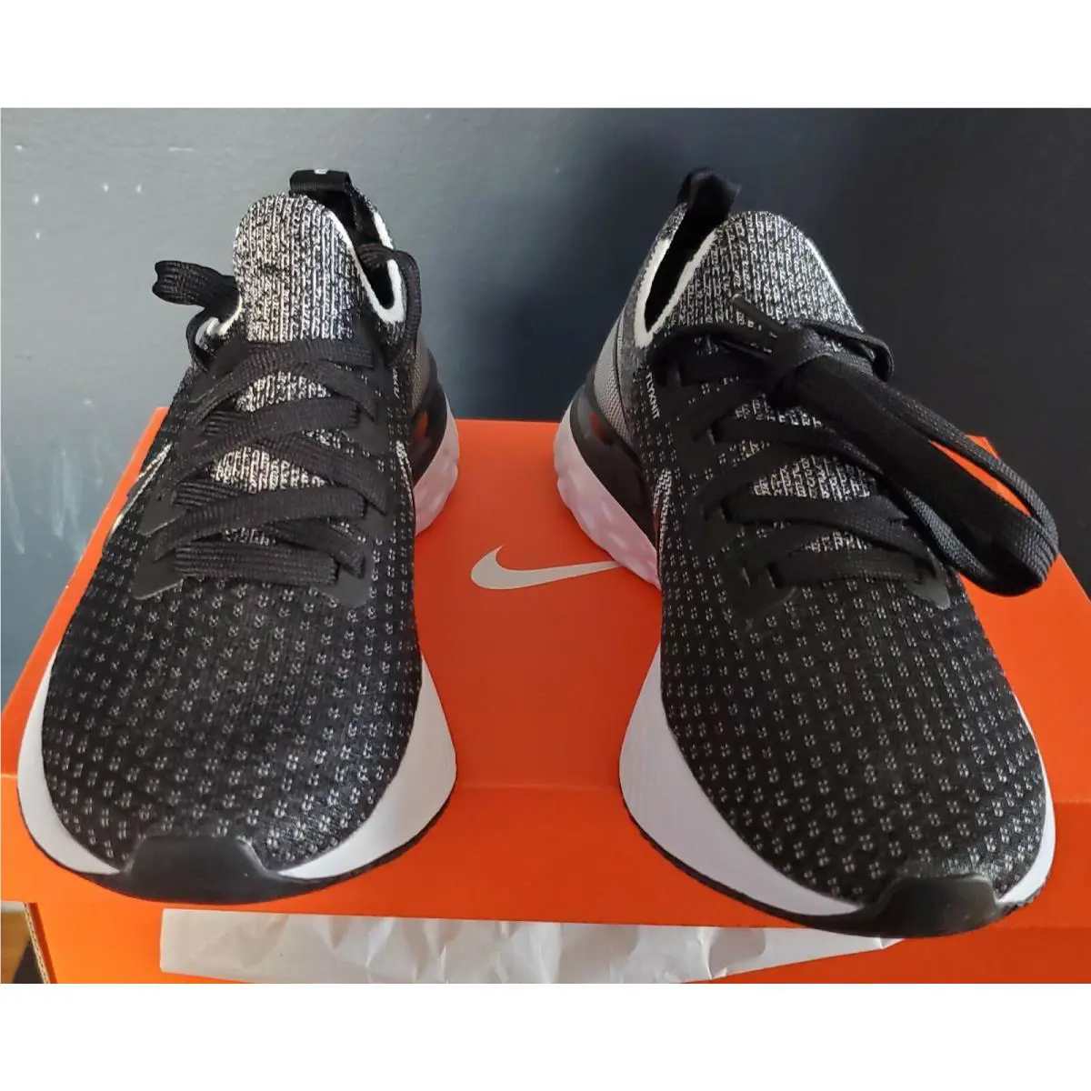 Nike shoes - Nike React Infinity Run - React Infinity Run - CD4372 012 - Black/Black-white (UPC: 194276031797) 2