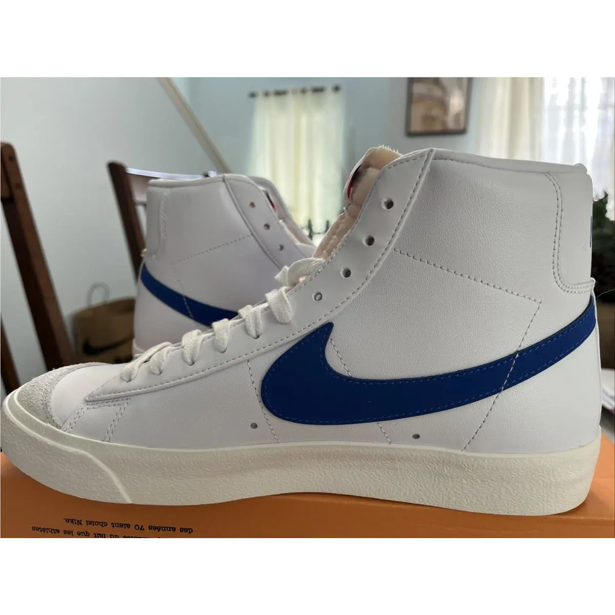Nike shoes - Nike Blazer Mid - Blazer Mid - CZ1055-124 - White Game Royal Sail Black 0