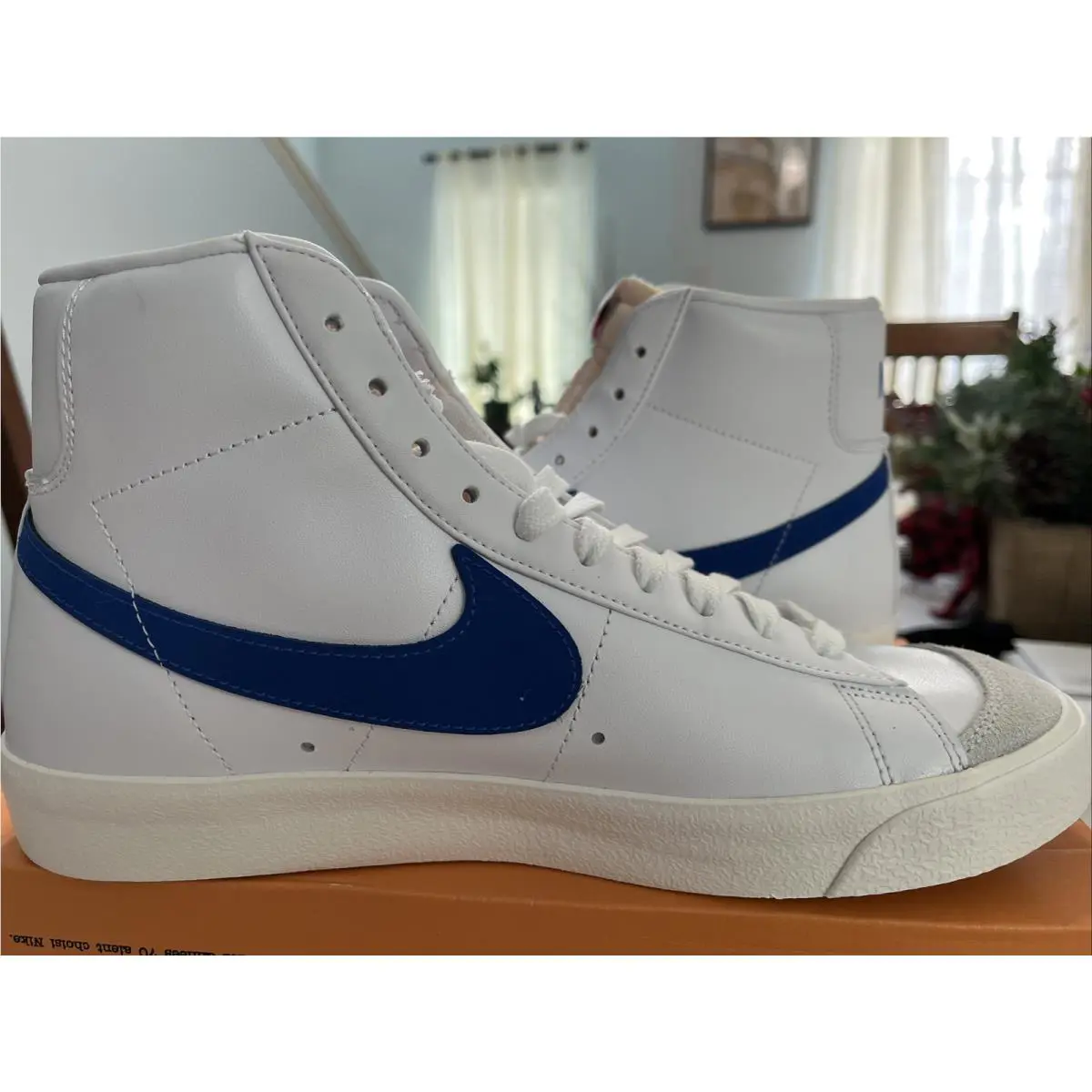 Nike shoes - Nike Blazer Mid - Blazer Mid - CZ1055-124 - White Game Royal Sail Black 1