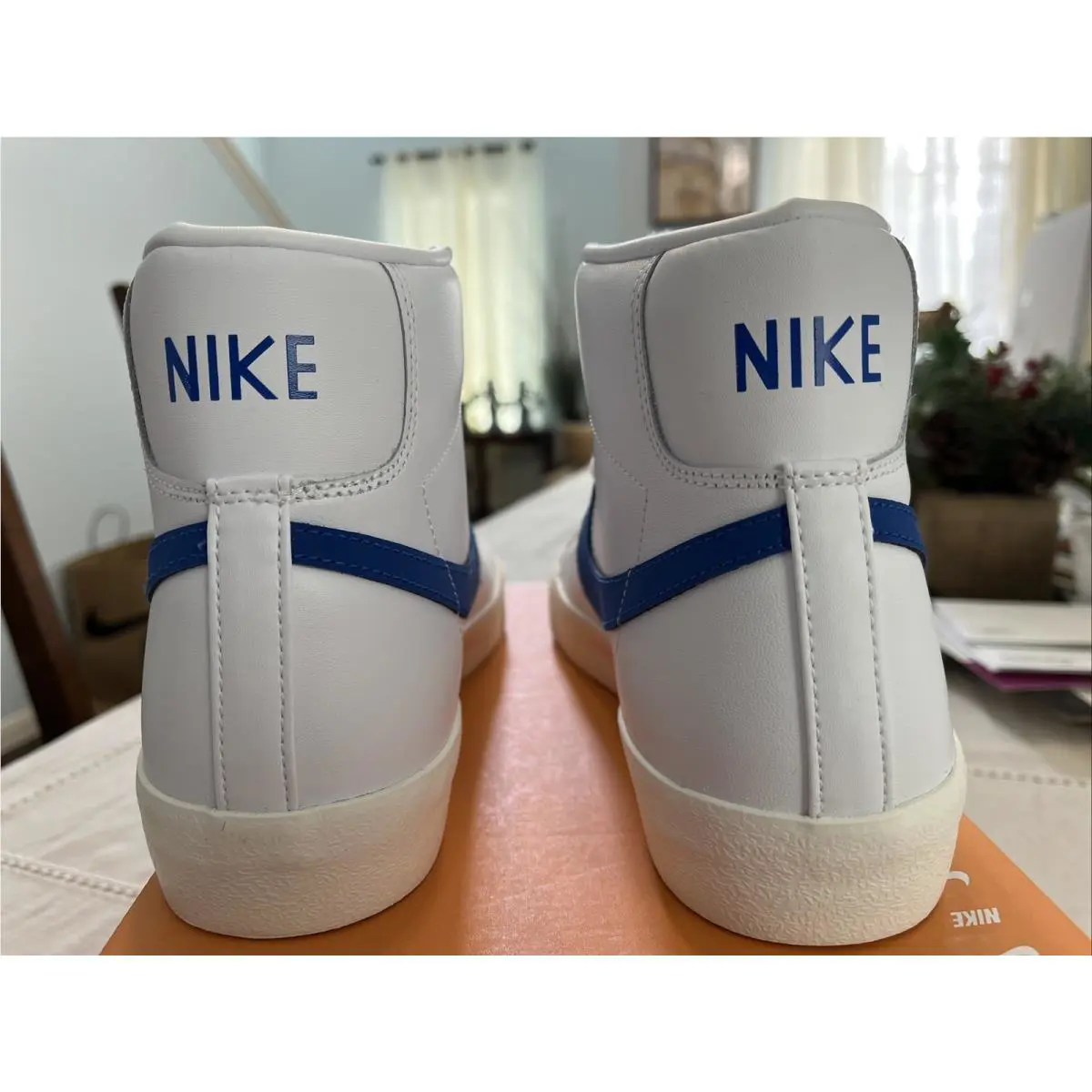 Nike shoes - Nike Blazer Mid - Blazer Mid - CZ1055-124 - White Game Royal Sail Black 7