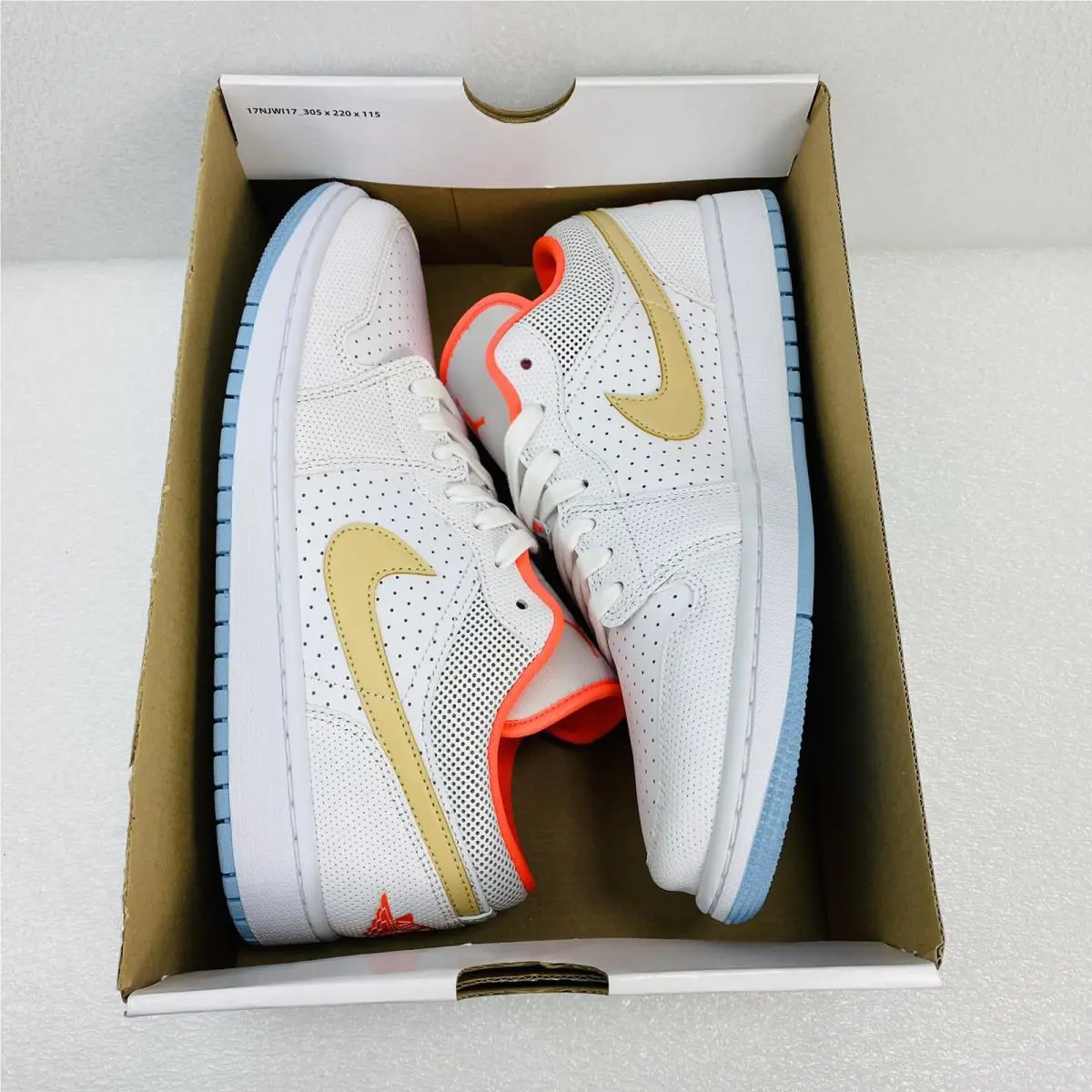Nike shoes - Air Jordan 1 - Air - DC9509-100 - White (UPC: 194957034307) 8