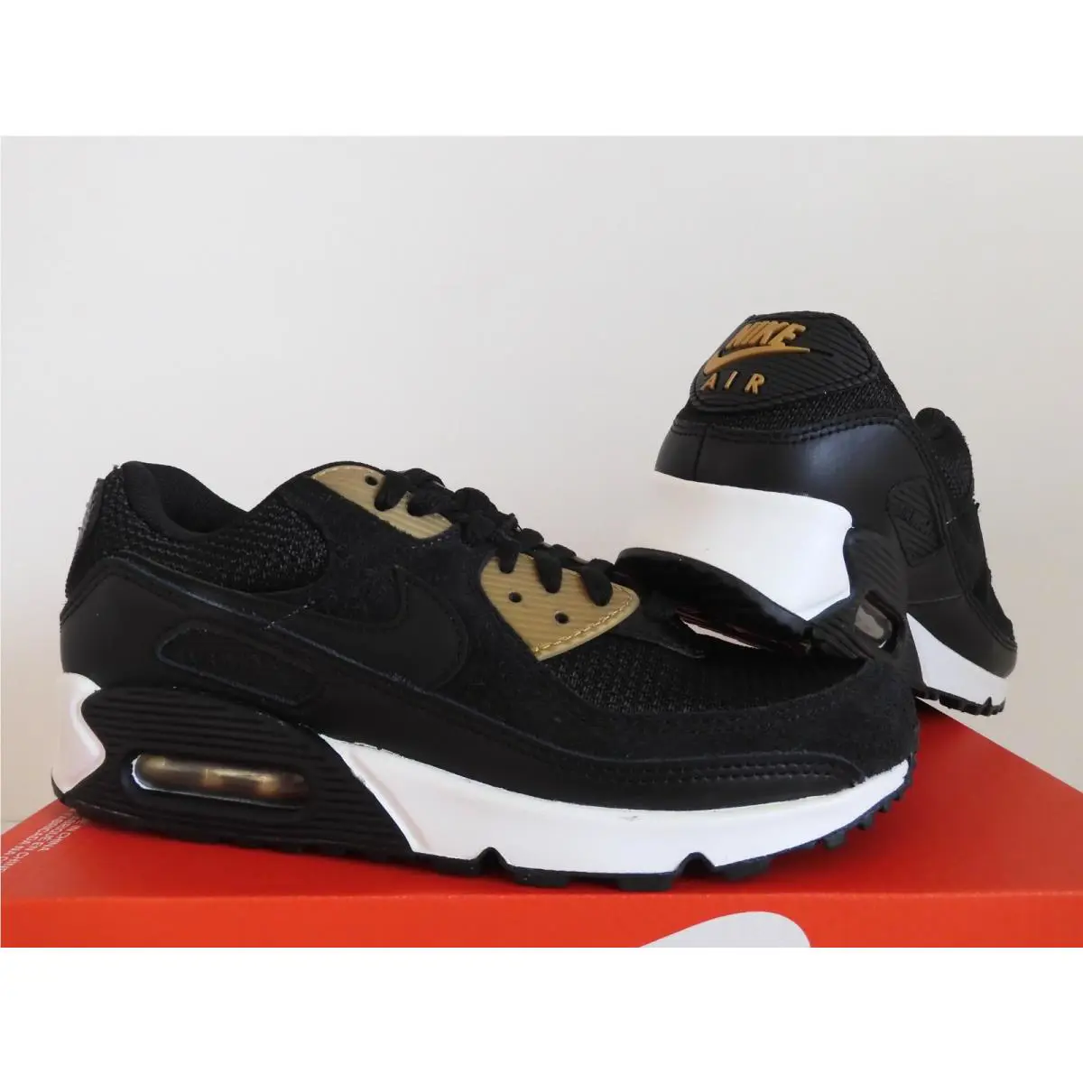 Nike shoes - Nike Air Max 90 - Air Max - Black (UPC: 195240857726) 0