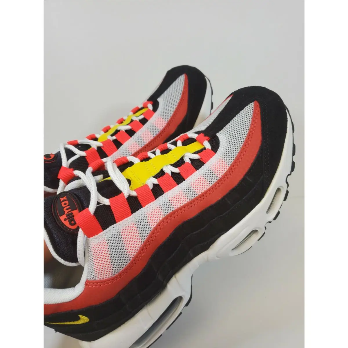 Nike shoes - Nike Air Max 95 - Air Max - Multi-Color, Manufacturer: White / Chrome Yellow / Black 3