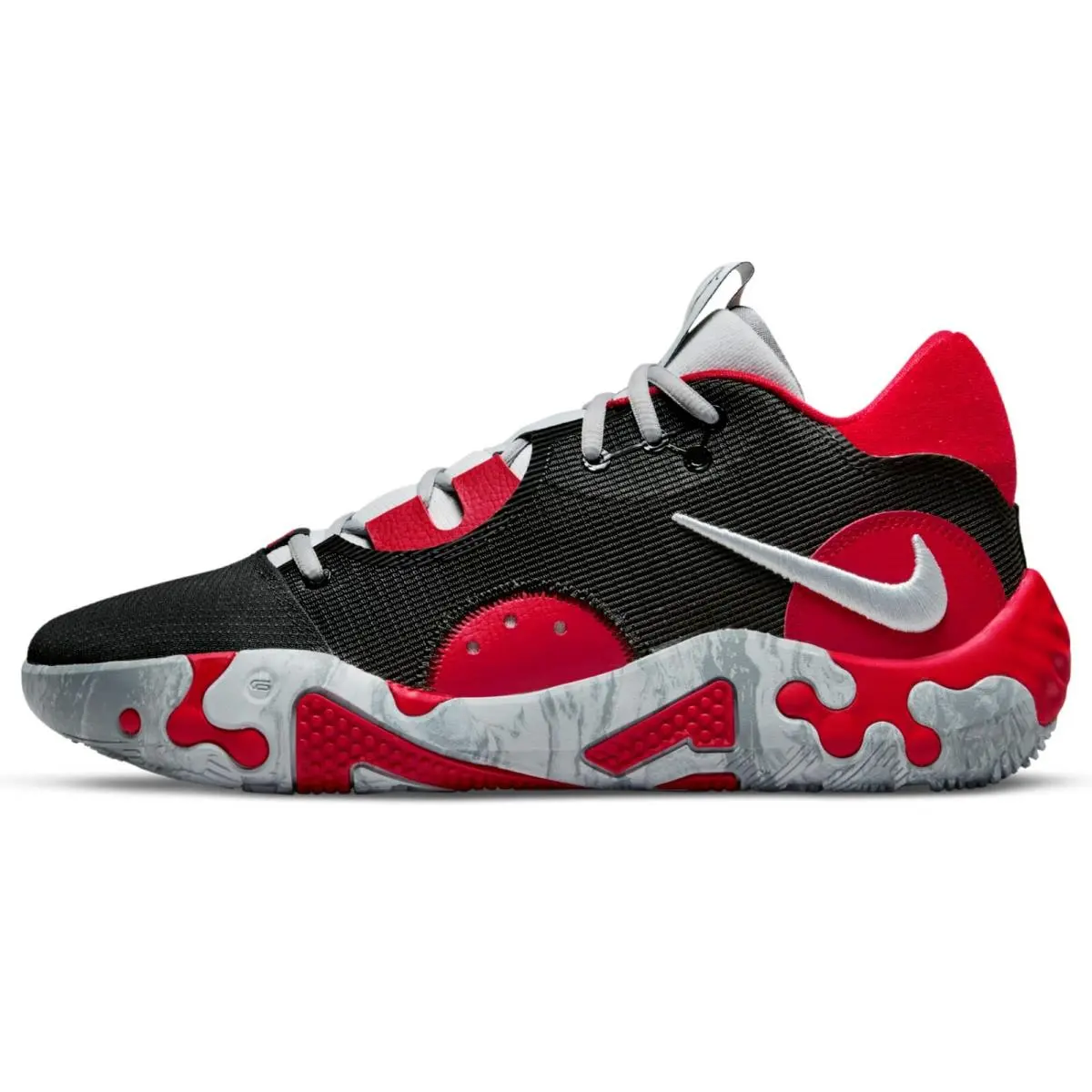 Nike shoes - Nike PG 6 - DC1974-003 - Black/University Red/Cool Grey/Wolf Grey (UPC: 195869125503) 3