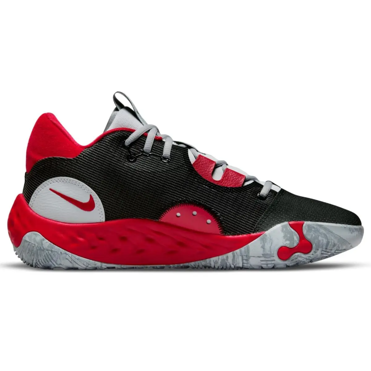 Nike shoes - Nike PG 6 - DC1974-003 - Black/University Red/Cool Grey/Wolf Grey (UPC: 195869125503) 5