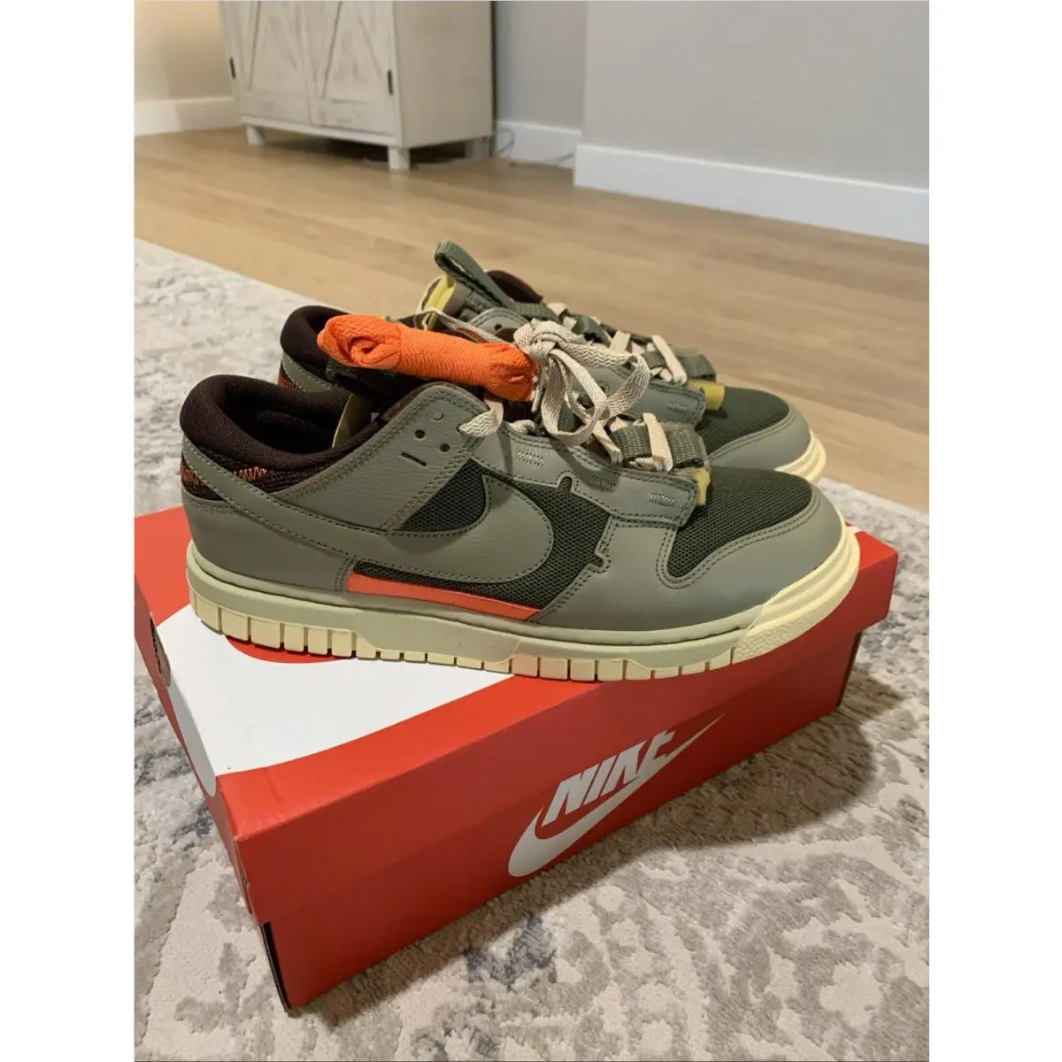 Nike shoes - Nike Air Dunk Jumbo - Air Dunk Jumbo - DV0821200 - Green (UPC: 0196153221840) 0