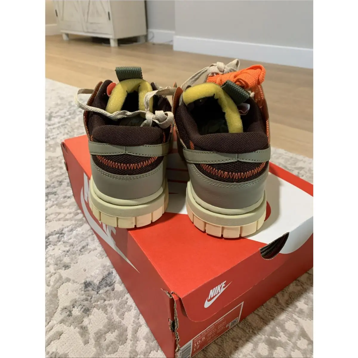 Nike shoes - Nike Air Dunk Jumbo - Air Dunk Jumbo - DV0821200 - Green (UPC: 0196153221840) 1