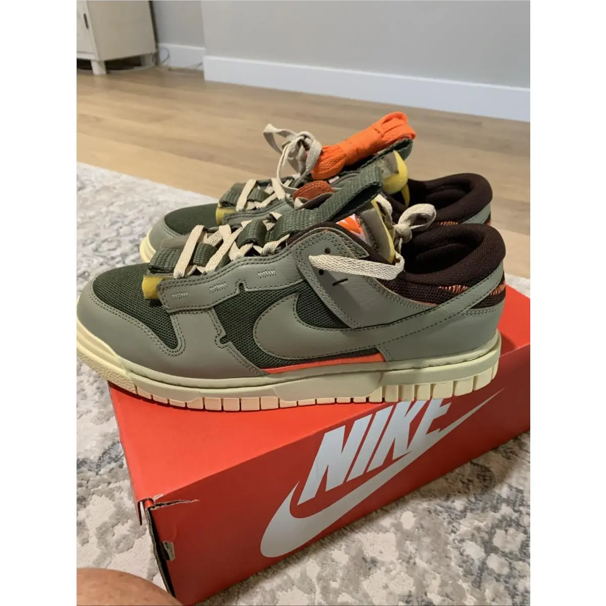 Nike shoes - Nike Air Dunk Jumbo - Air Dunk Jumbo - DV0821200 - Green (UPC: 0196153221840) 2