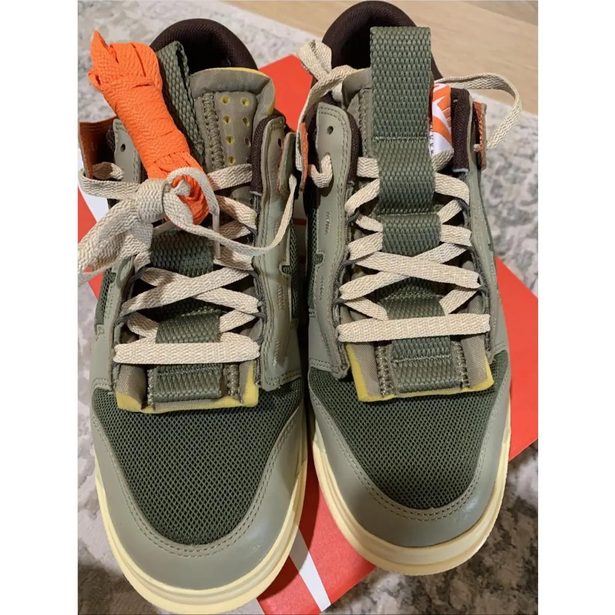 Nike shoes - Nike Air Dunk Jumbo - Air Dunk Jumbo - DV0821200 - Green (UPC: 0196153221840) 5