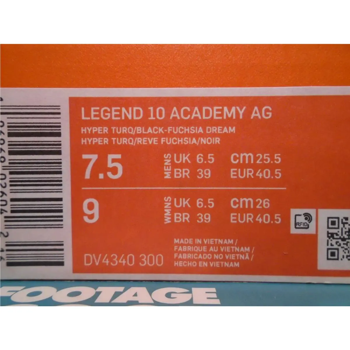 Nike shoes - Nike Legend 10 Academy AG - DV4340-300 - Blue 10