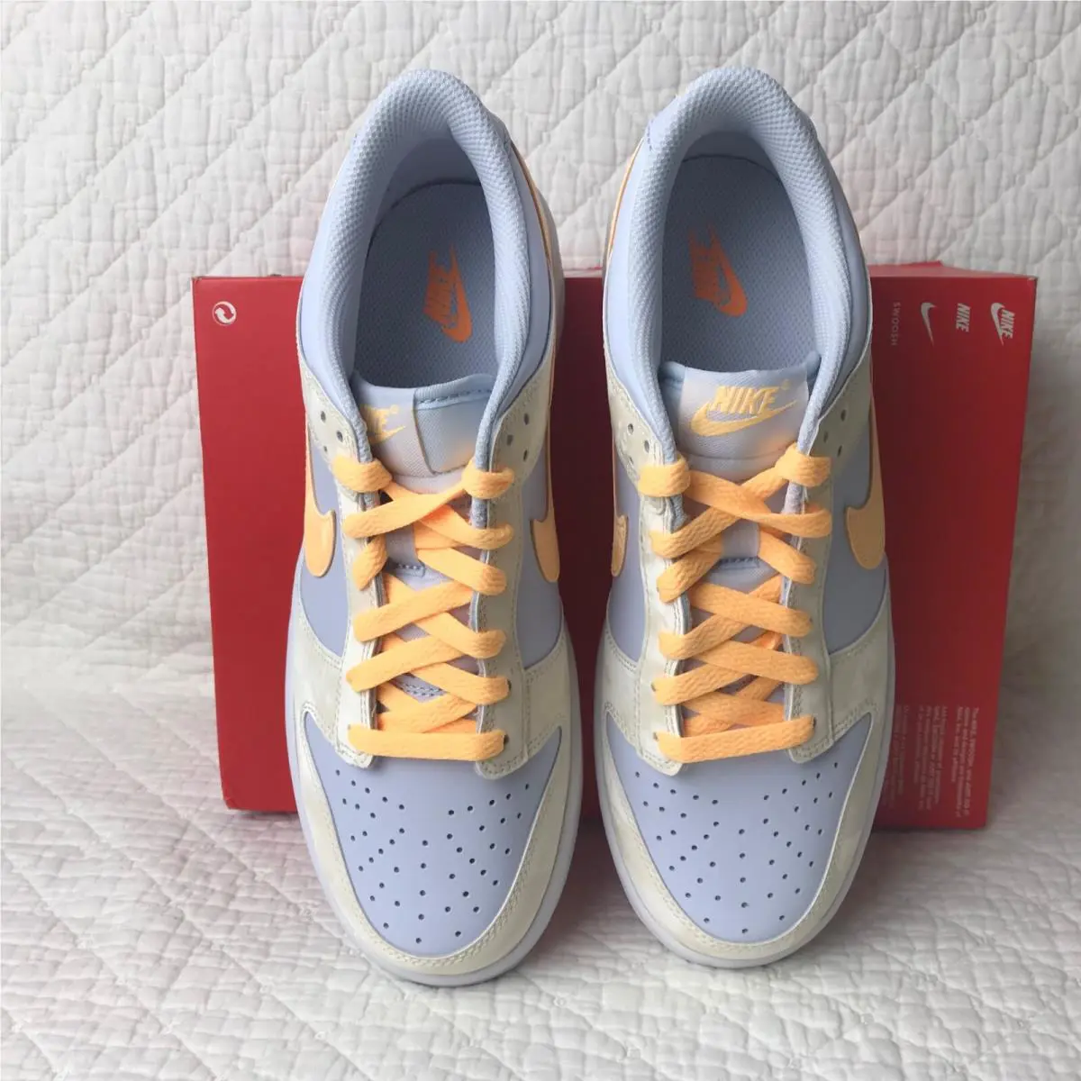 Nike shoes - Nike Dunk Low GS - Dunk Low - FB9109-100 - Pale Ivory/Melon Tint 3
